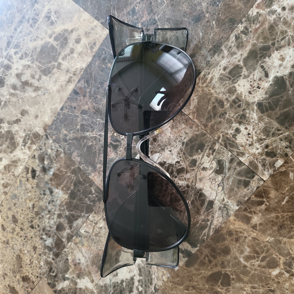 Bouton Vintage Aviator 70s Safety Sunglasses Bouton rare